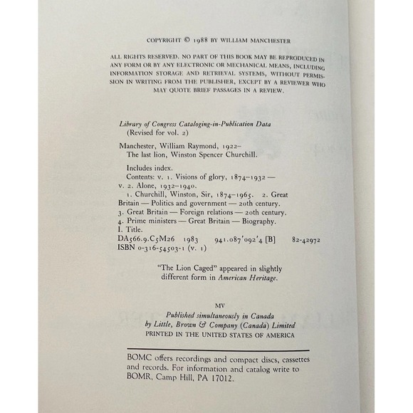 Winson Churchill 3 Book Lot-Troublesome‎ Young Men, Never Give In, The Last Lion - Picture 16 of 16